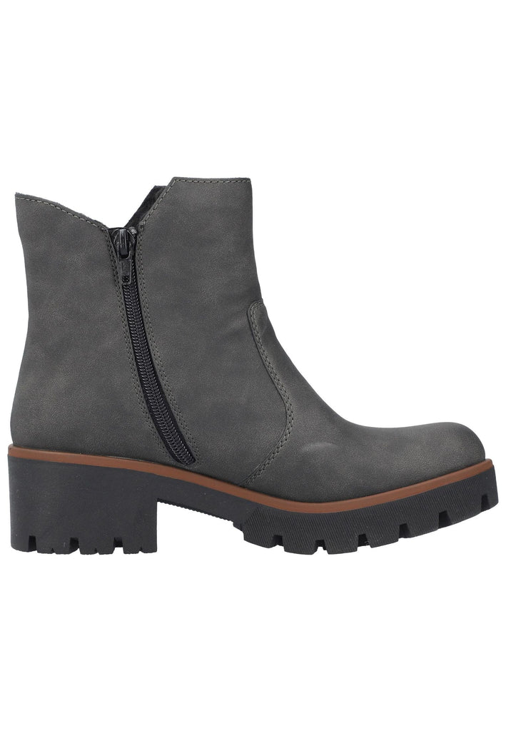 Rieker Stiefelette Lederimitat Antracite