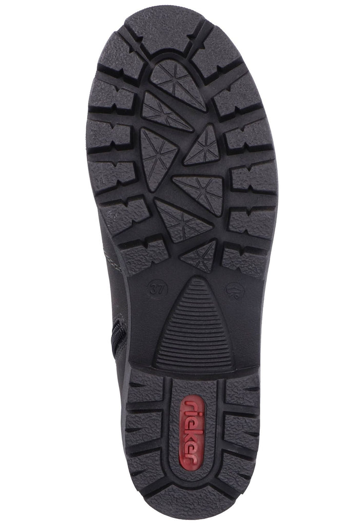 Rieker Stiefelette Lederimitat Antracite