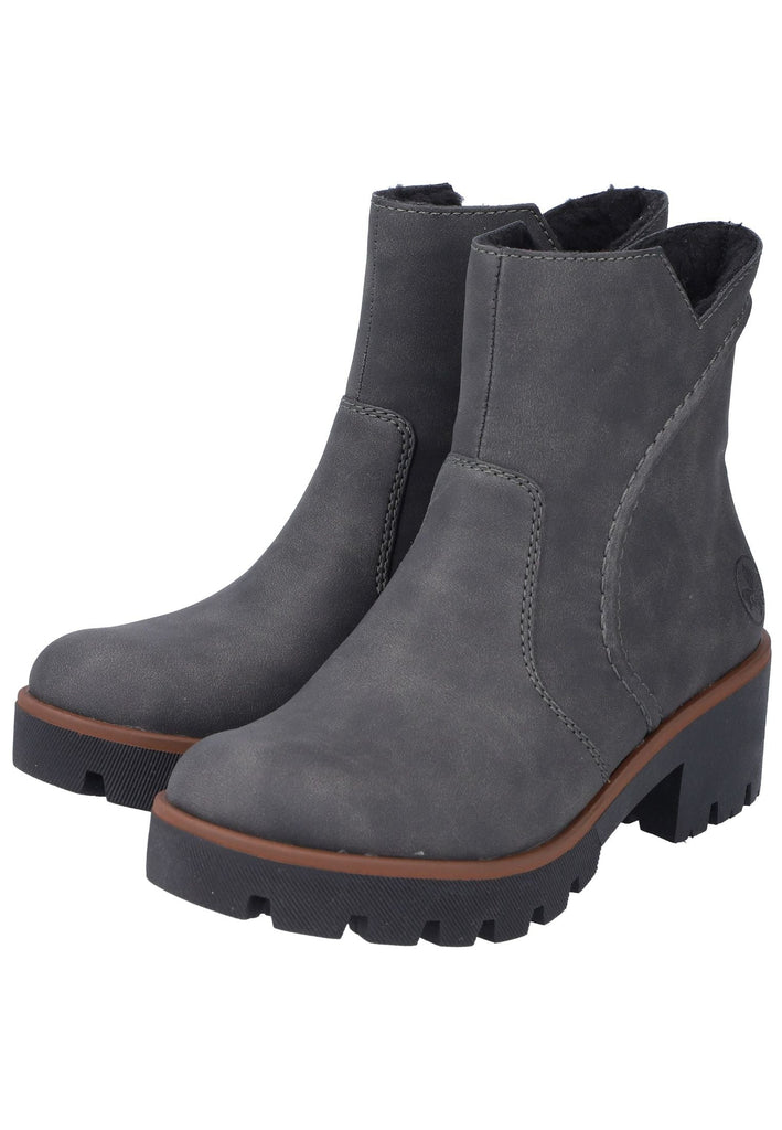 Rieker Stiefelette Lederimitat Antracite