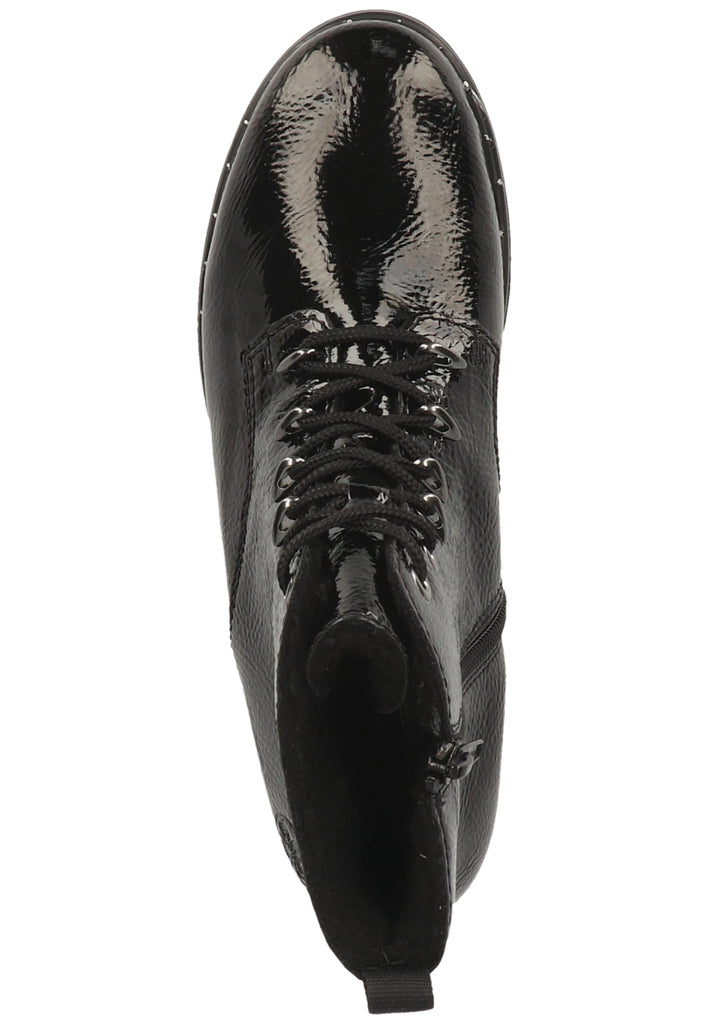 Rieker Stiefelette Lederimitat Black Warmfutter