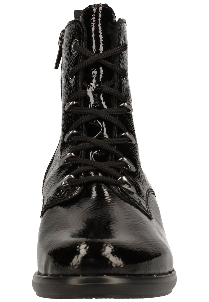 Rieker Stiefelette Lederimitat Black Warmfutter