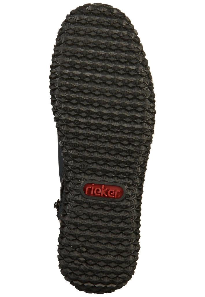 Rieker Stiefelette Lederimitat Blau