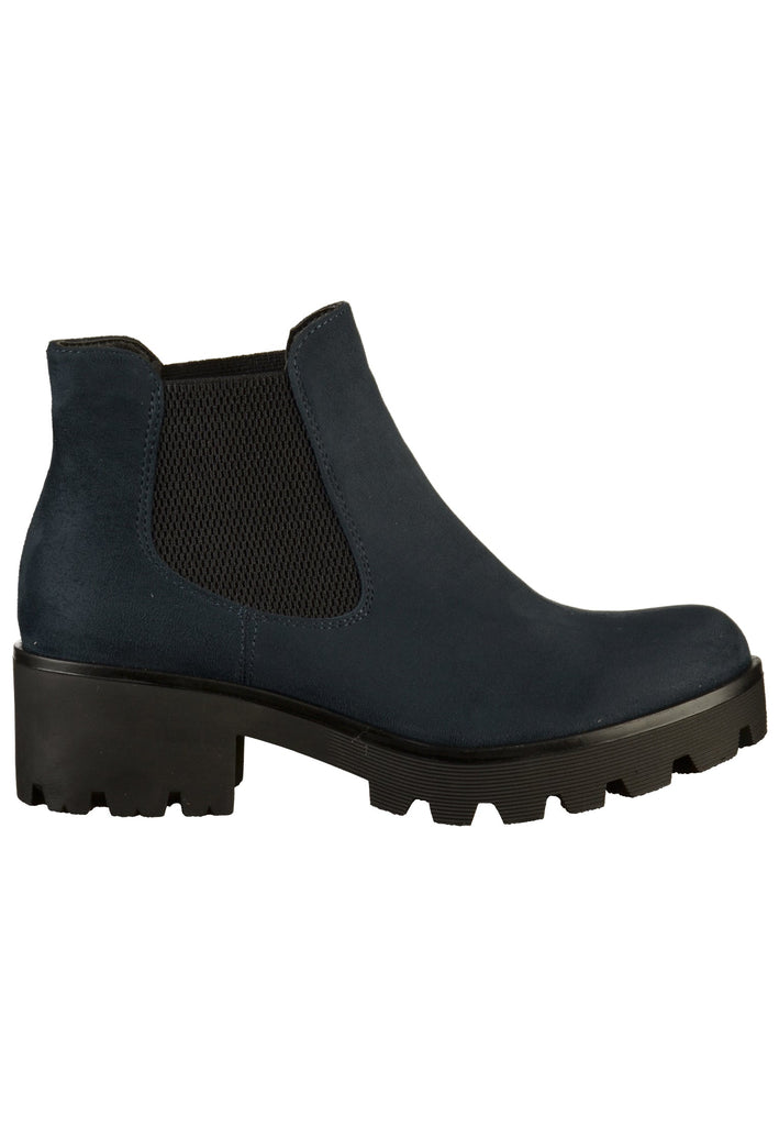 Rieker Stiefelette Lederimitat Blau