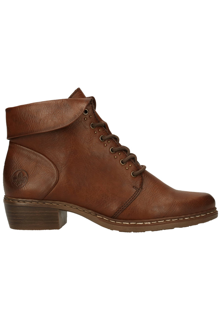 Rieker Stiefelette Lederimitat Brown