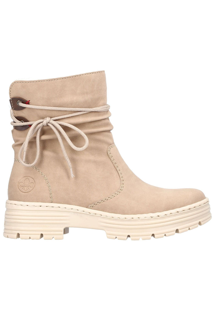 Rieker Stiefelette Lederimitat Camel