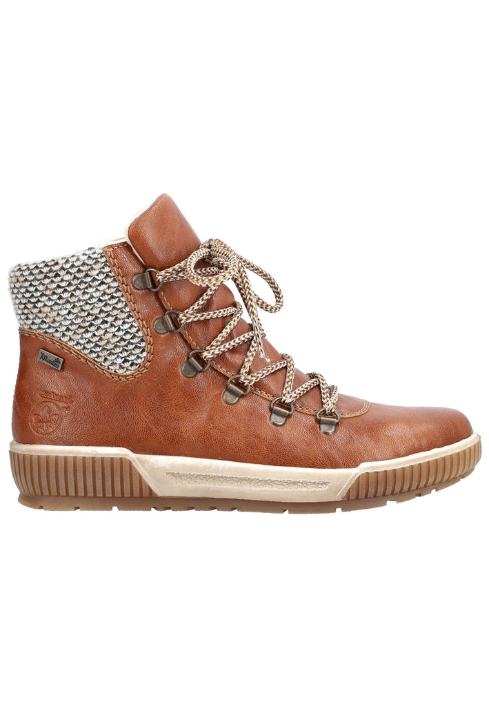 Rieker Stiefelette Lederimitat Cuoio