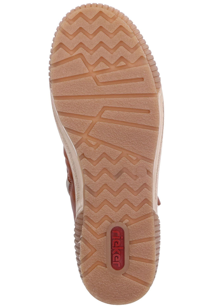Rieker Stiefelette Lederimitat Cuoio