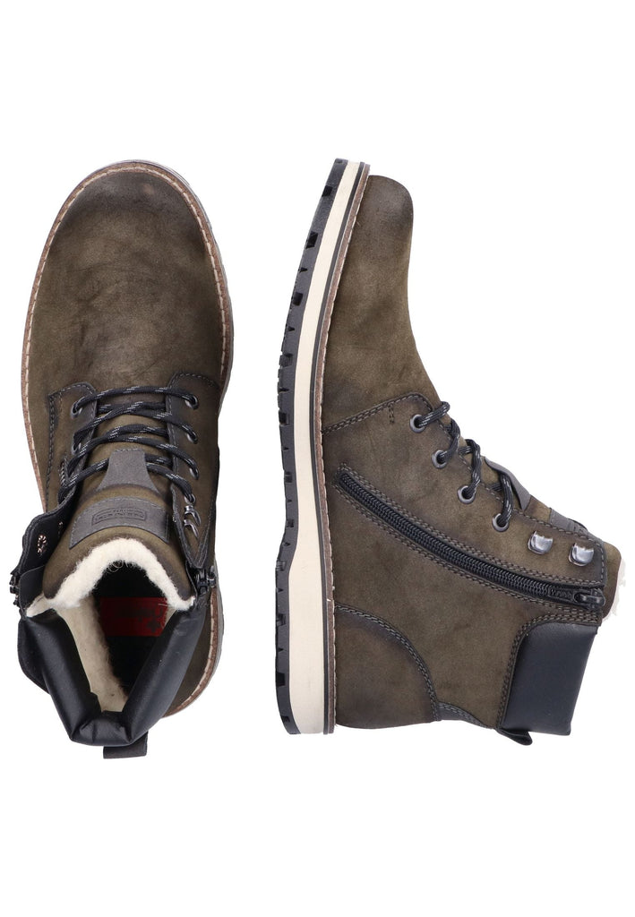 Rieker Stiefelette Lederimitat Forest