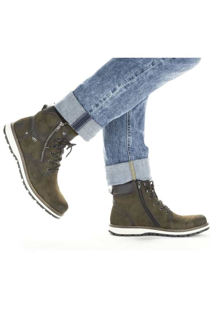 Rieker Stiefelette Lederimitat Forest