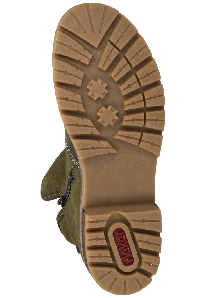 Rieker Stiefelette Lederimitat Forest Warmfutter