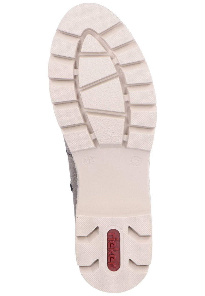 Rieker Stiefelette Lederimitat Grau