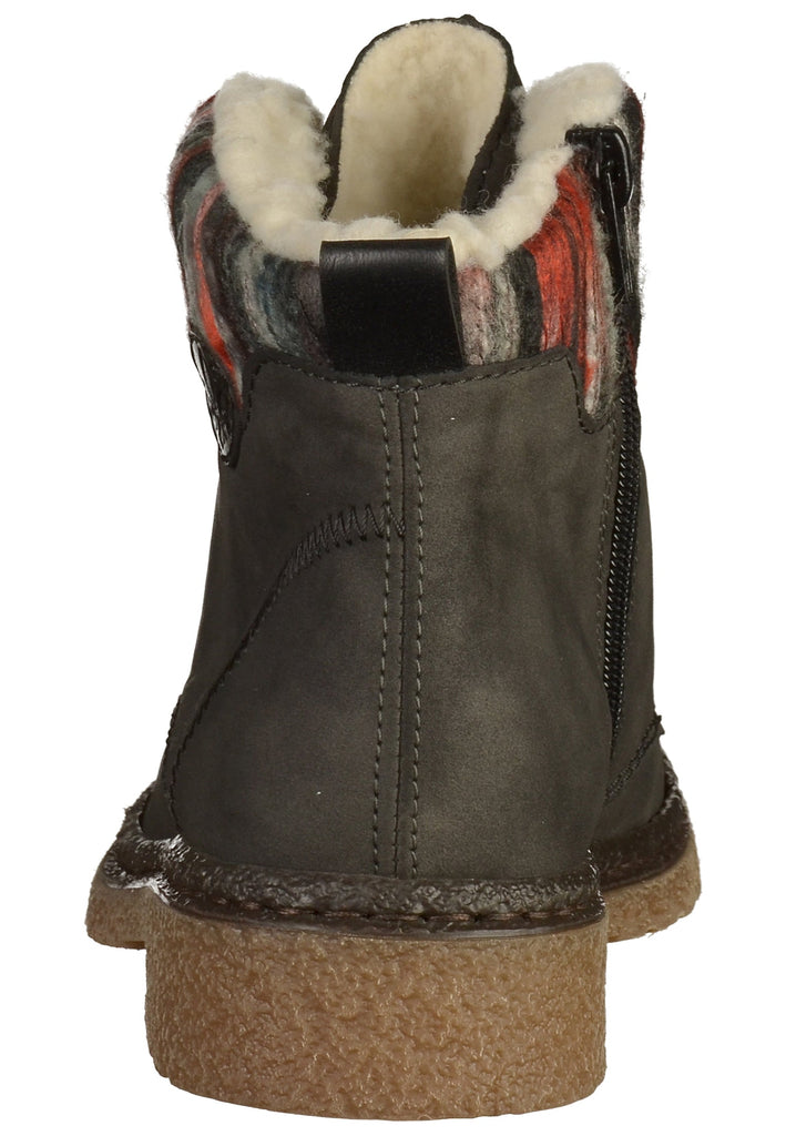 Rieker Stiefelette Lederimitat Grau