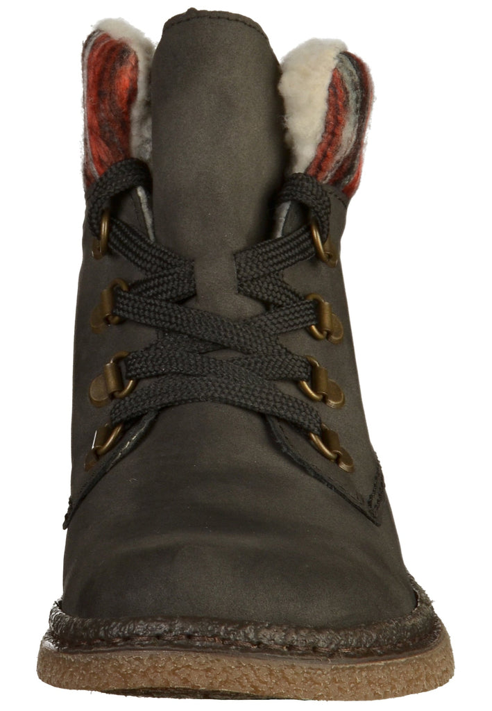 Rieker Stiefelette Lederimitat Grau