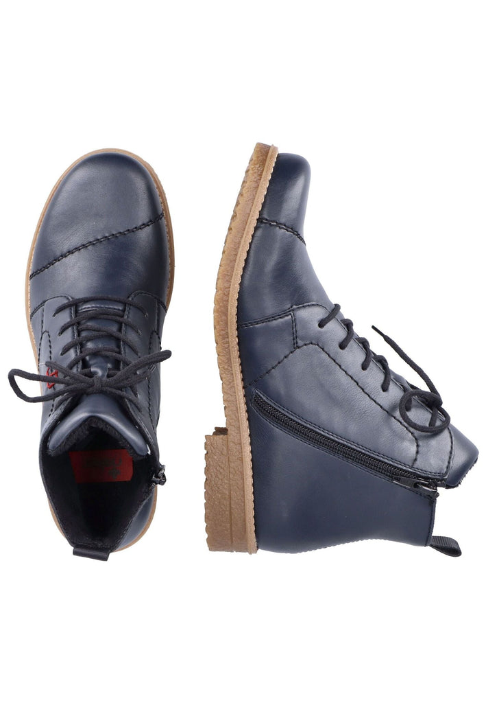 Rieker Stiefelette Lederimitat Ozean Warmfutter