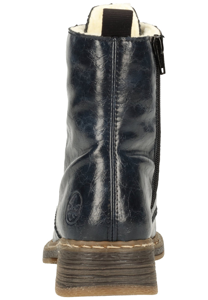 Rieker Stiefelette Lederimitat Ozean Warmfutter