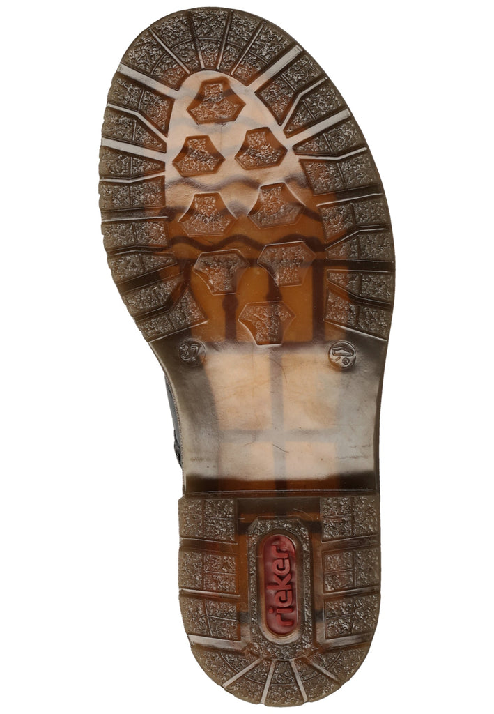 Rieker Stiefelette Lederimitat Ozean Warmfutter
