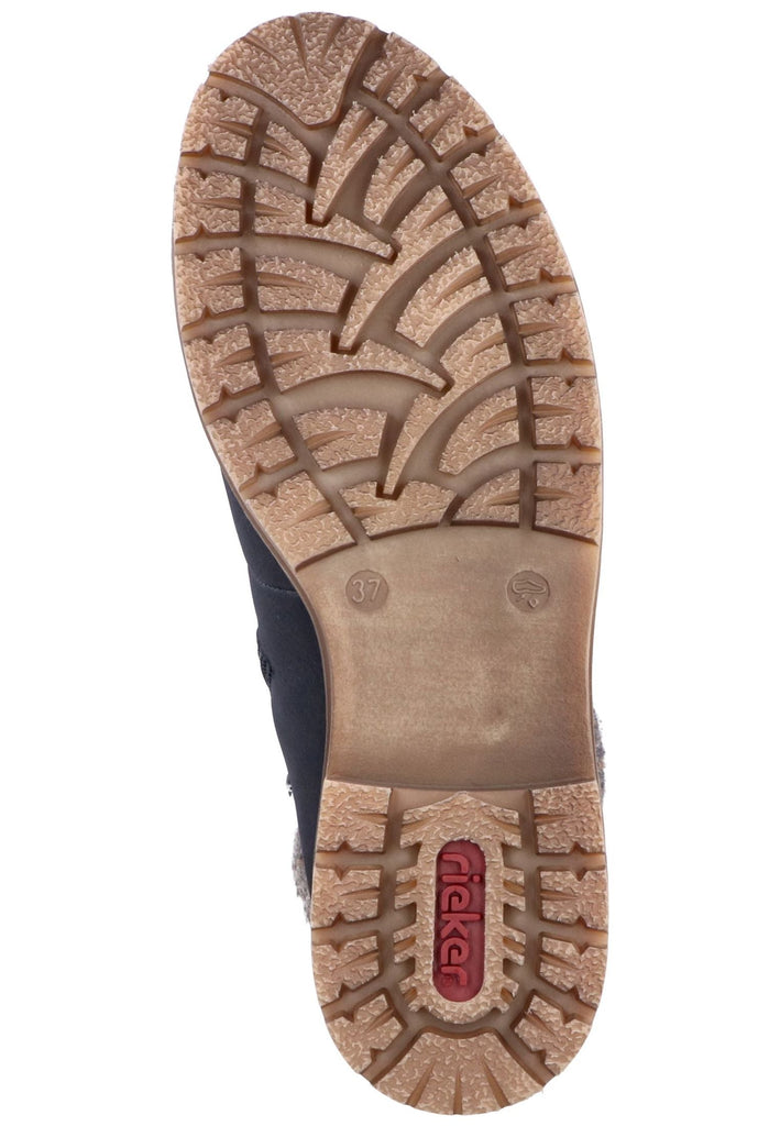 Rieker Stiefelette Lederimitat Pazifik