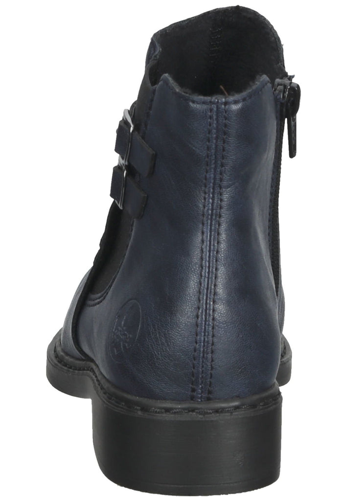 Rieker Stiefelette Lederimitat Pazifik Warmfutter