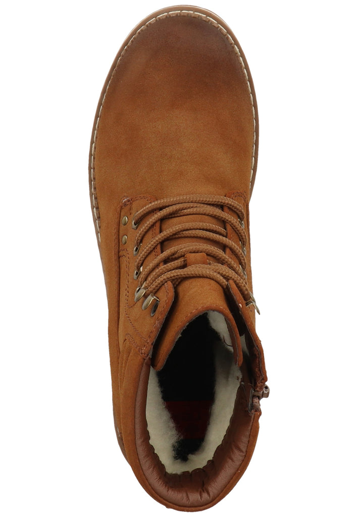 Rieker Stiefelette Lederimitat Reh Warmfutter