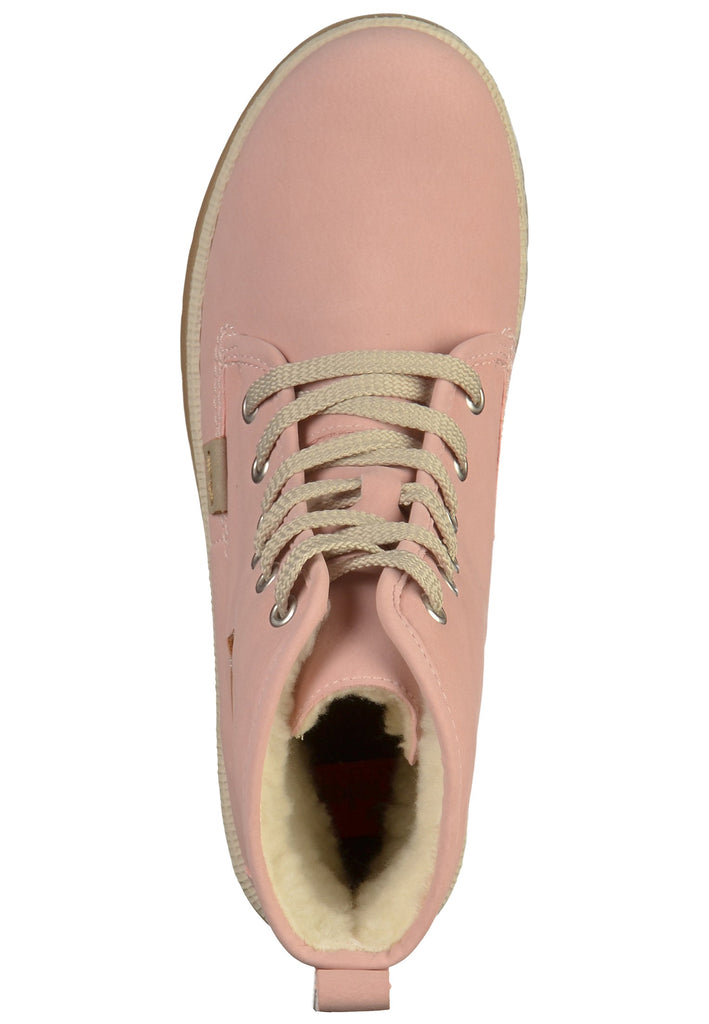 Rieker Stiefelette Lederimitat Rosa