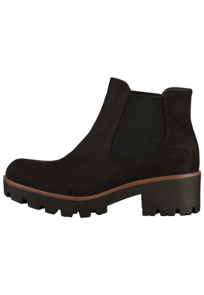 Rieker Stiefelette Lederimitat Schwarz