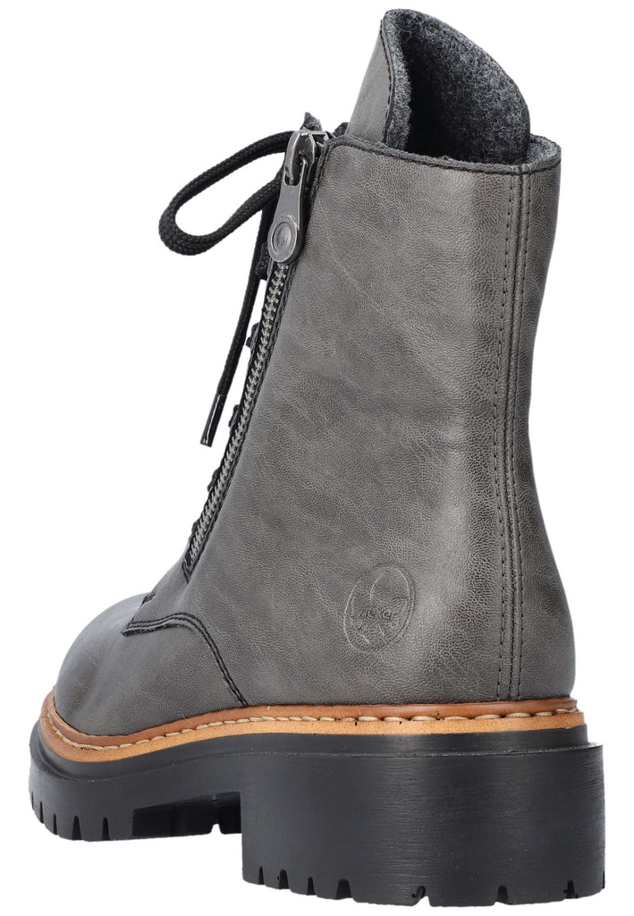 Rieker Stiefelette Lederimitat Smoke