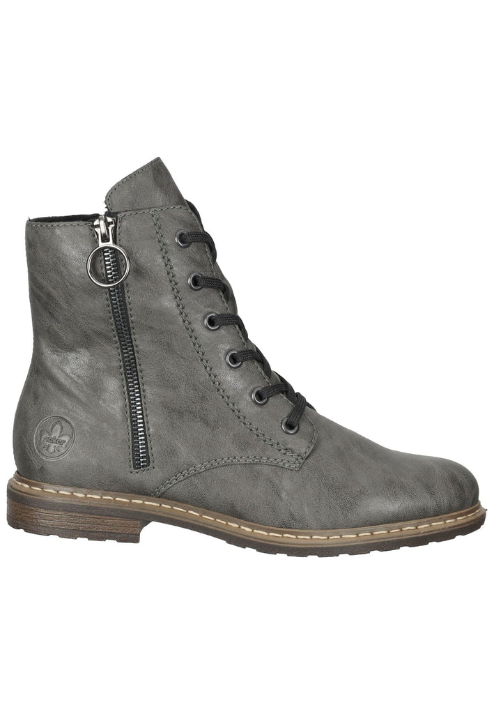 Rieker Stiefelette Lederimitat Smoke
