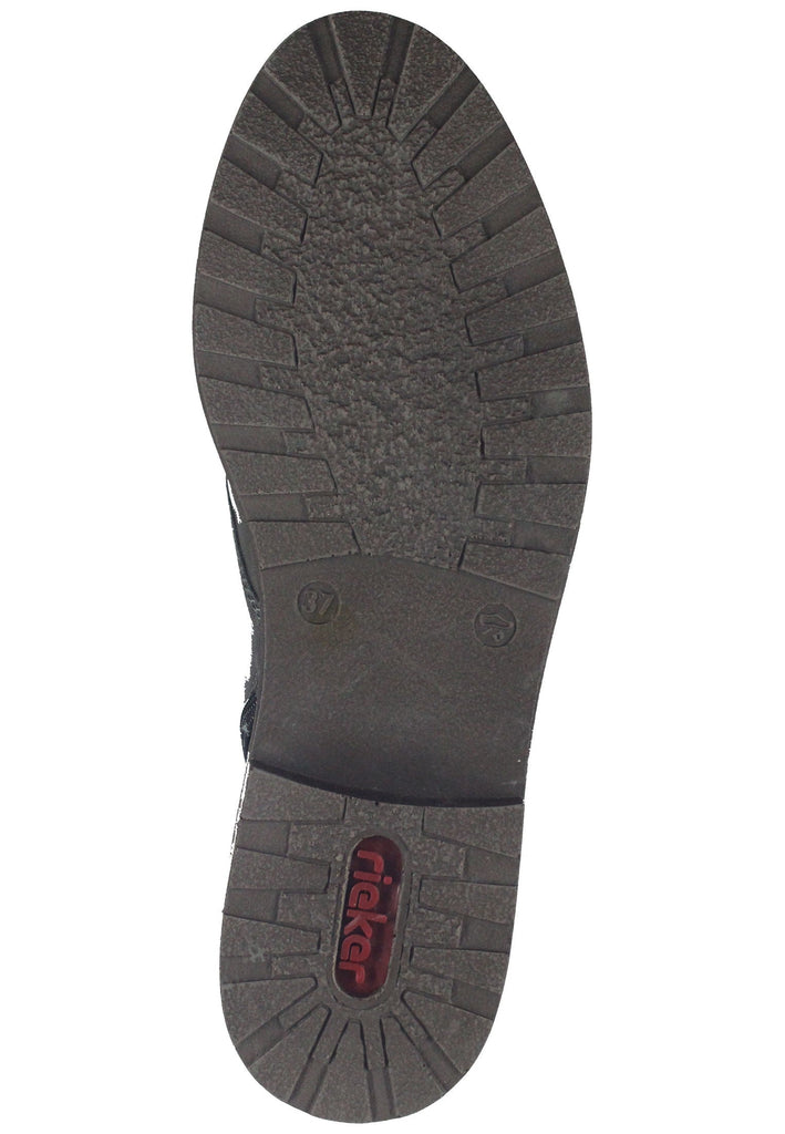 Rieker Stiefelette Lederimitat Smoke