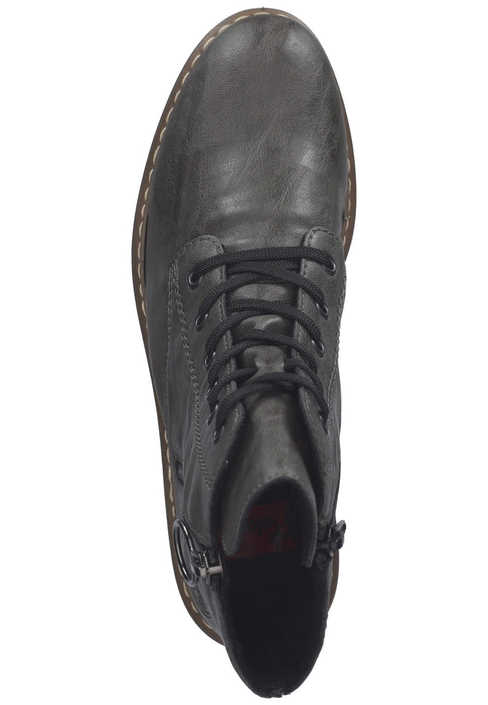 Rieker Stiefelette Lederimitat Smoke