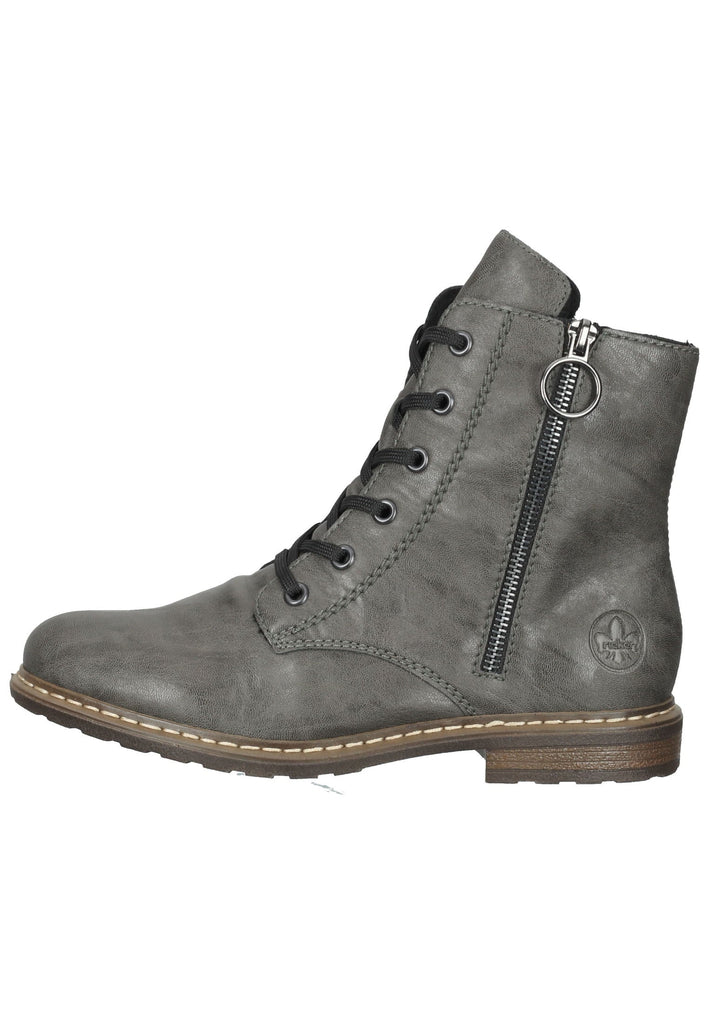 Rieker Stiefelette Lederimitat Smoke