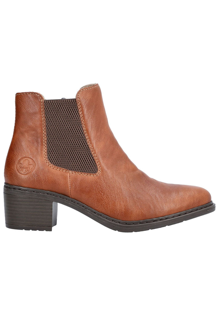 Rieker Stiefelette Lederimitat/Textil Cuoio