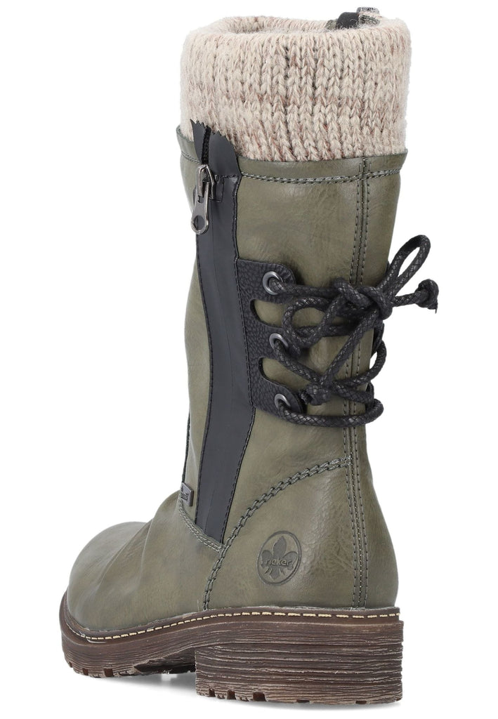 Rieker Stiefelette Lederimitat/Textil Forest