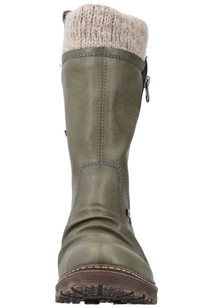 Rieker Stiefelette Lederimitat/Textil Forest