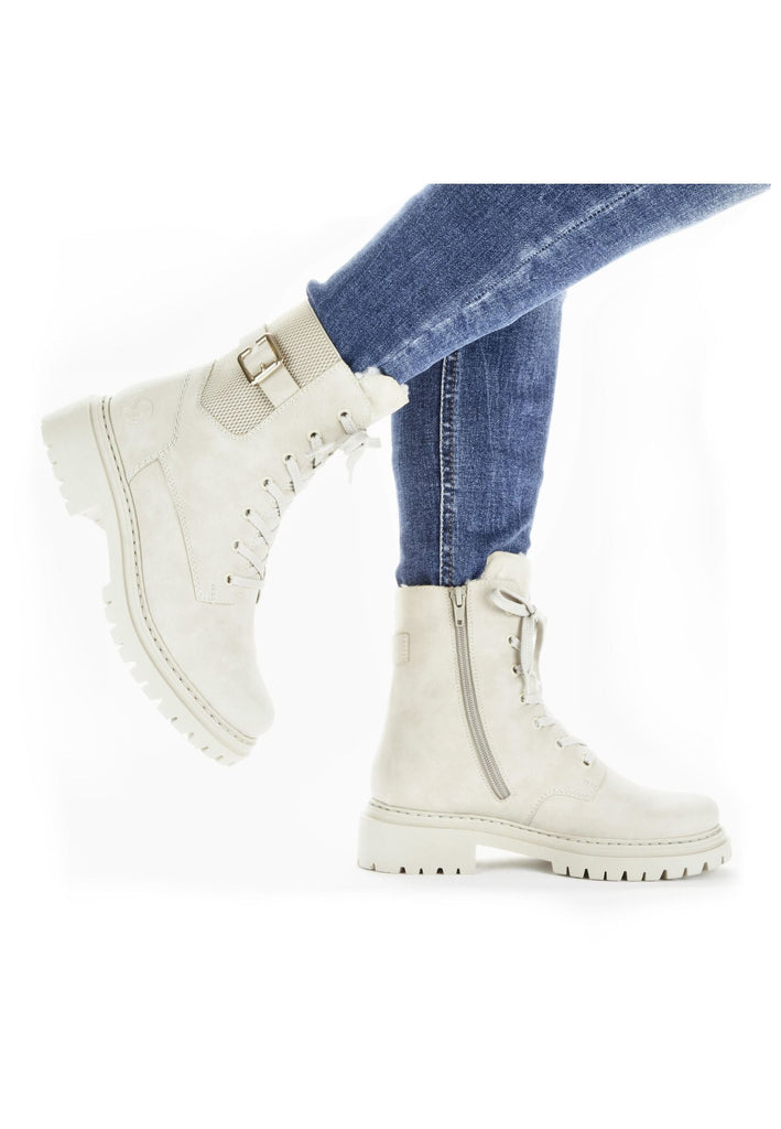 Rieker Stiefelette Lederimitat/Textil Ginger