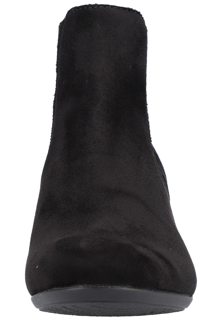 Rieker Stiefelette Lederimitat/Textil Schwarz