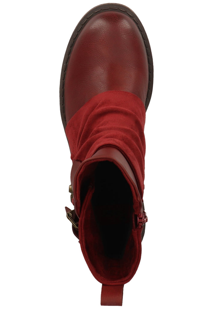 Rieker Stiefelette Lederimitat Wine