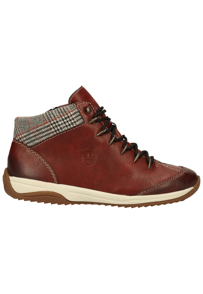 Rieker Stiefelette Lederimitat Wine