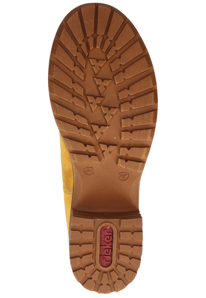 Rieker Stiefelette Textil Gelb