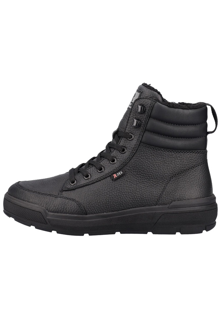 Stiefeletten Rieker Stiefelette Leder Schwarz/Schwarz