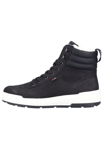 Stiefeletten Rieker Stiefelette Leder Schwarz Warmfutter
