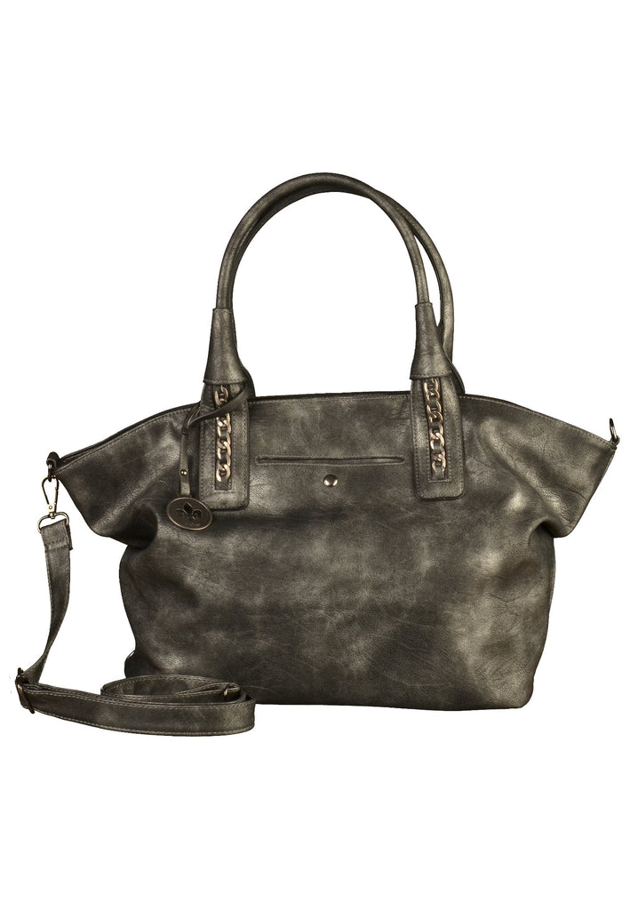 Rieker Taschen Lederimitat Silber