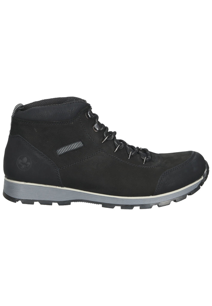 Rieker Wanderschuhe Leder Schwarz