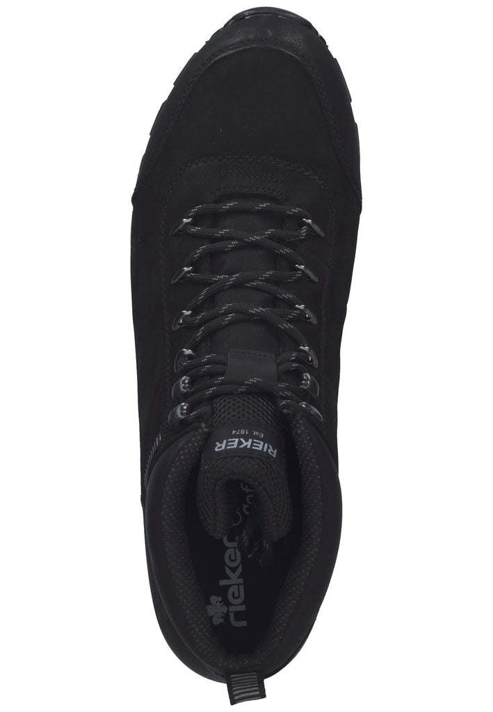 Rieker Wanderschuhe Leder Schwarz