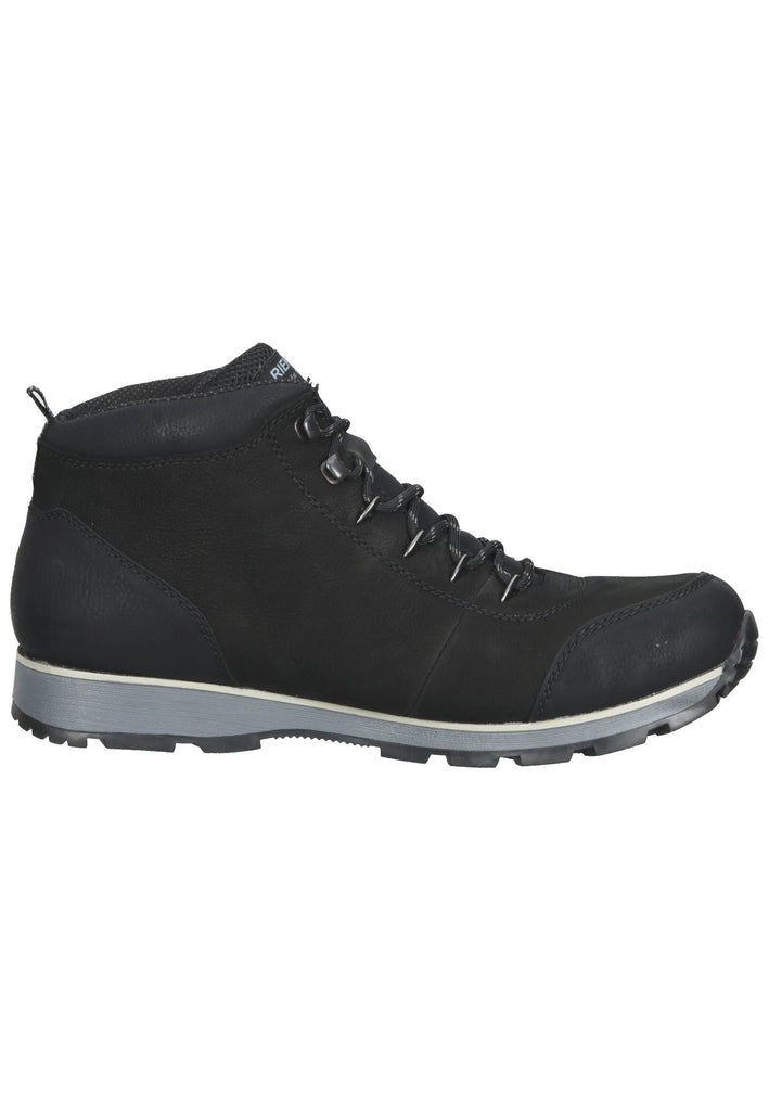 Rieker Wanderschuhe Leder Schwarz