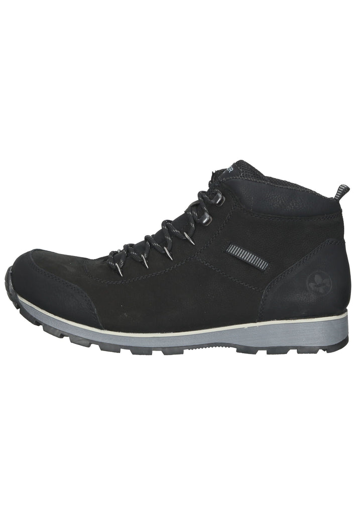 Rieker Wanderschuhe Leder Schwarz