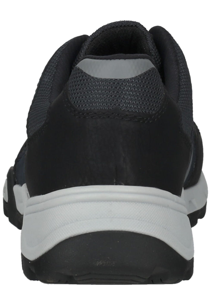 Rieker Wanderschuhe Lederimitat/Textil Schwarz/Blau