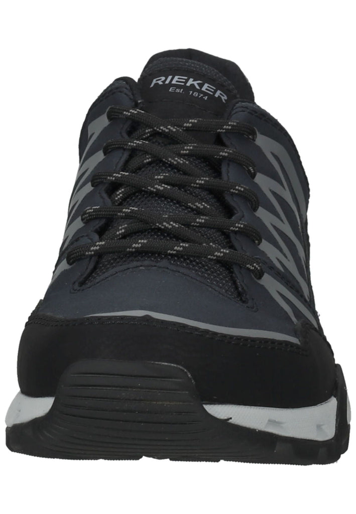 Rieker Wanderschuhe Lederimitat/Textil Schwarz/Blau