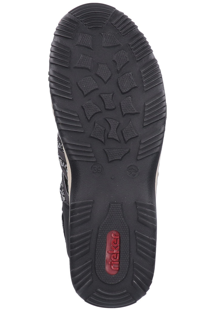 Rieker Wanderschuhe Textil Schwarz