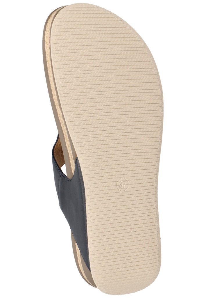 Rieker Zehensteg Lederimitat Ozean