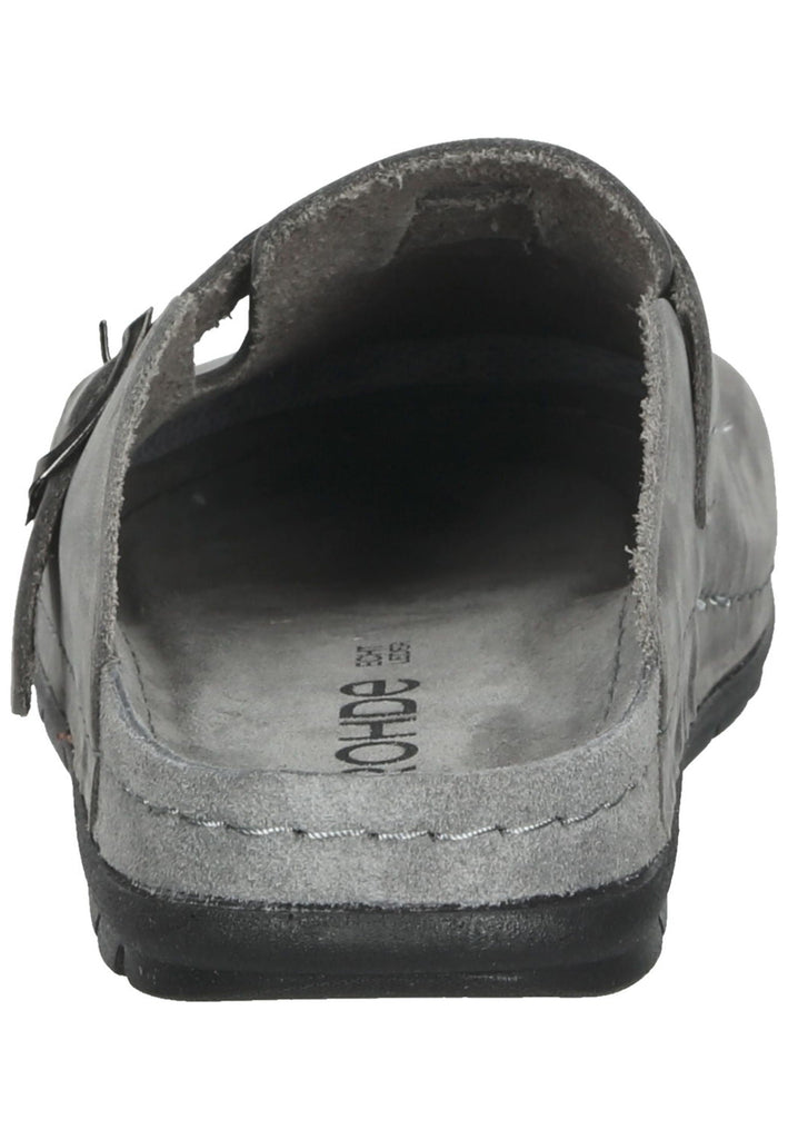 Rohde Clogs Leder Anthrazit